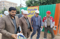 بازدید میدانی سرپرست شهرداری قم از عملیات عمرانی حفاری قطعه پایانی تونل خط یک مترو قم